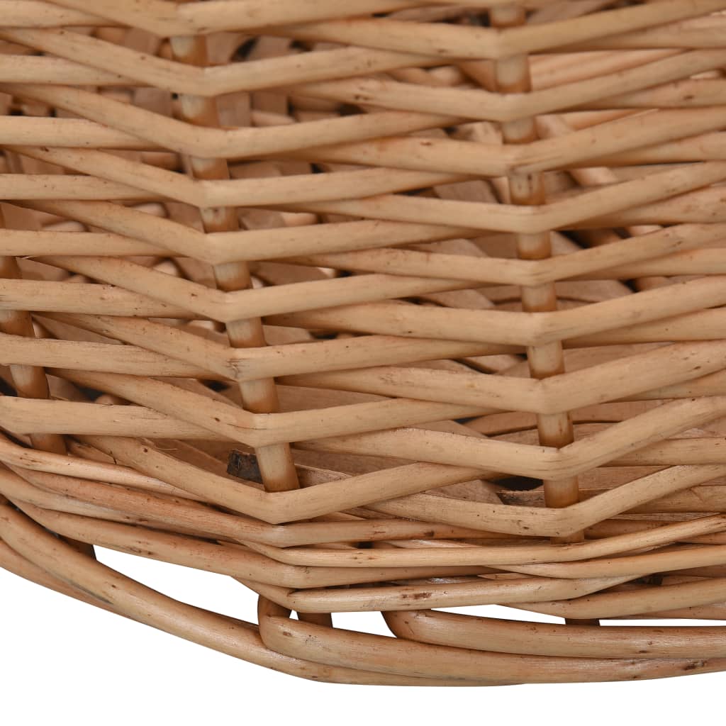 Houtmand met handvatten 78x54x34 cm natuurlijk wilgenhout is nu te koop bij PeponiXL, paradijselijk wonen!