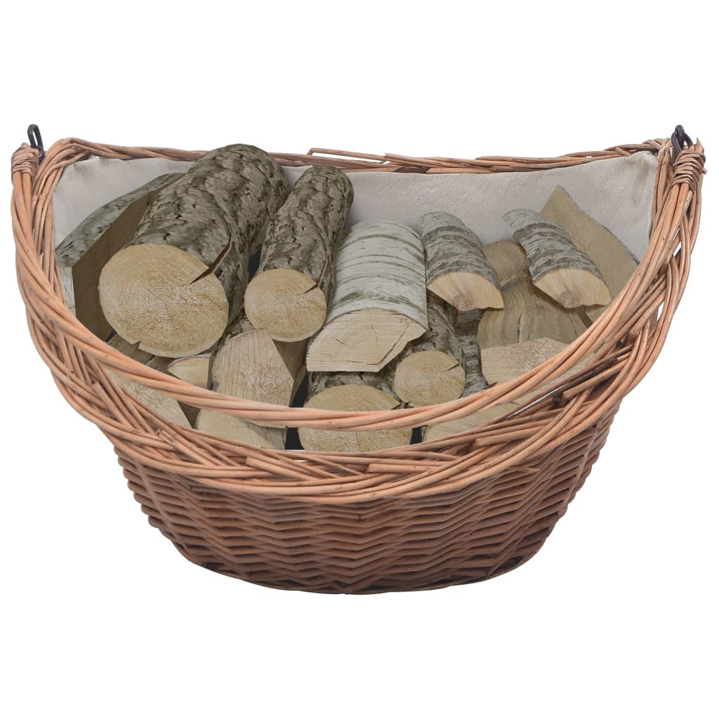 Houtmand met handvat 60x44x55 cm natuurlijk wilgenhout is nu te koop bij PeponiXL, paradijselijk wonen!