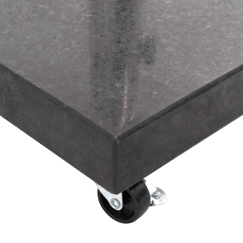 Parasolvoet vierkant 30 kg graniet zwart is nu te koop bij PeponiXL, paradijselijk wonen!