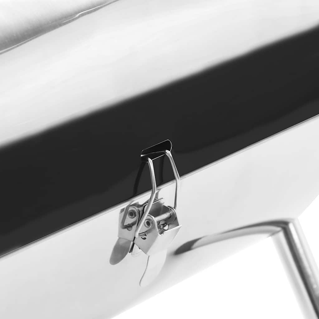 Tafelbarbecue houtskool dubbele roosters roestvrij staal is nu te koop bij PeponiXL, paradijselijk wonen!