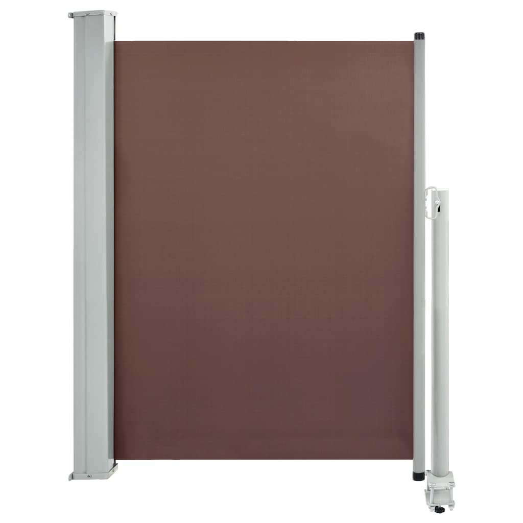 Tuinscherm uittrekbaar 100x300 cm bruin is nu te koop bij PeponiXL, paradijselijk wonen!
