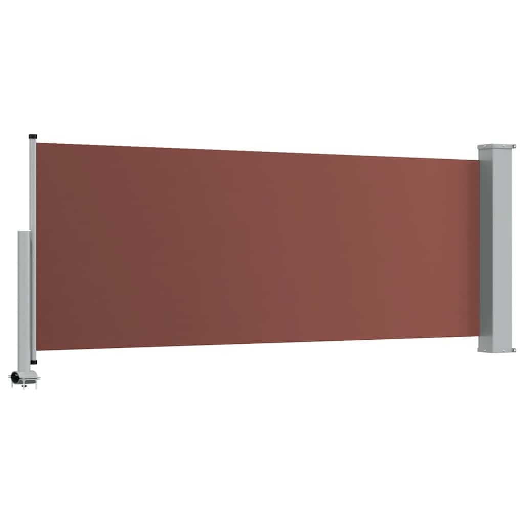 Tuinscherm uittrekbaar 100x300 cm bruin is nu te koop bij PeponiXL, paradijselijk wonen!