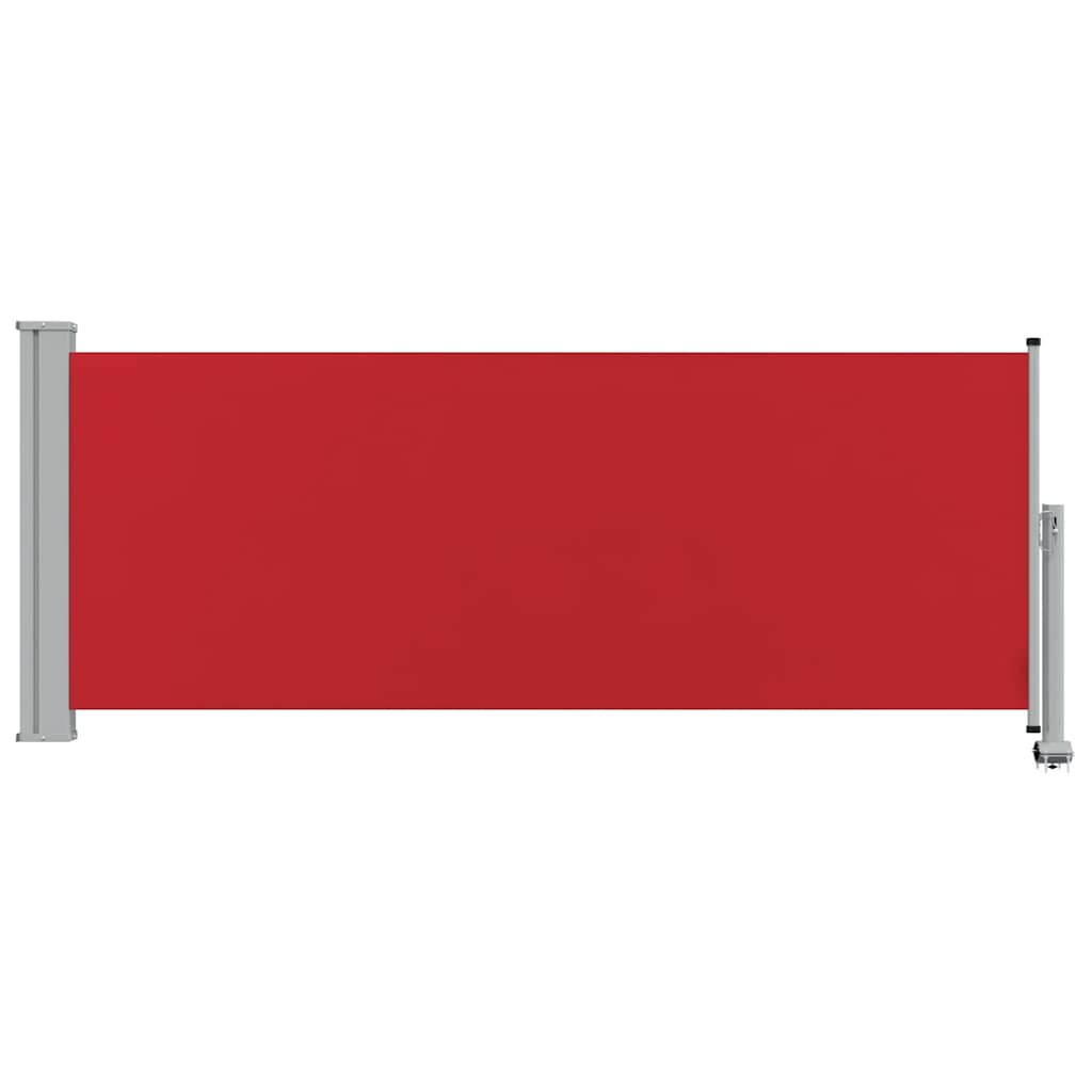 Tuinscherm uittrekbaar 100x300 cm rood is nu te koop bij PeponiXL, paradijselijk wonen!