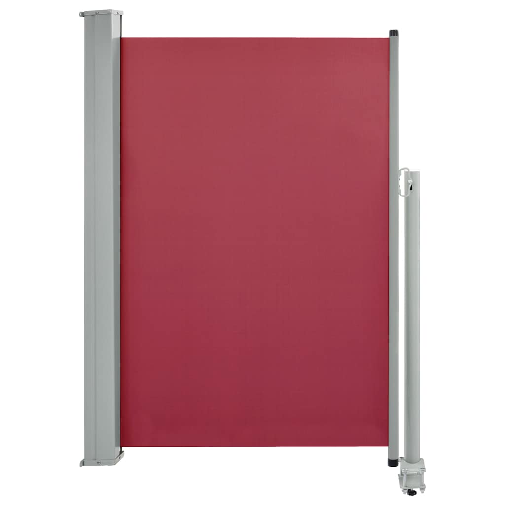 Tuinscherm uittrekbaar 120x300 cm rood is nu te koop bij PeponiXL, paradijselijk wonen!