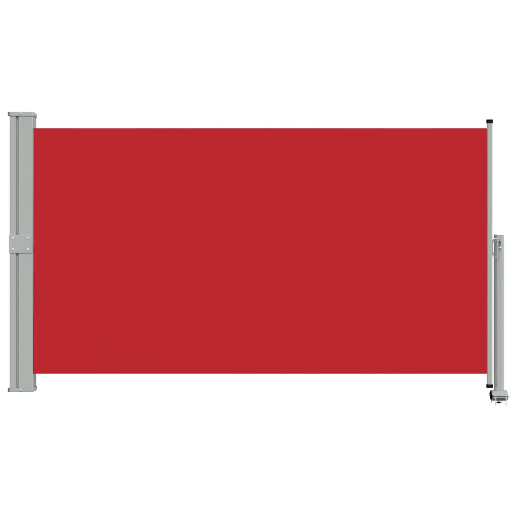Tuinscherm uittrekbaar 140x300 cm rood is nu te koop bij PeponiXL, paradijselijk wonen!