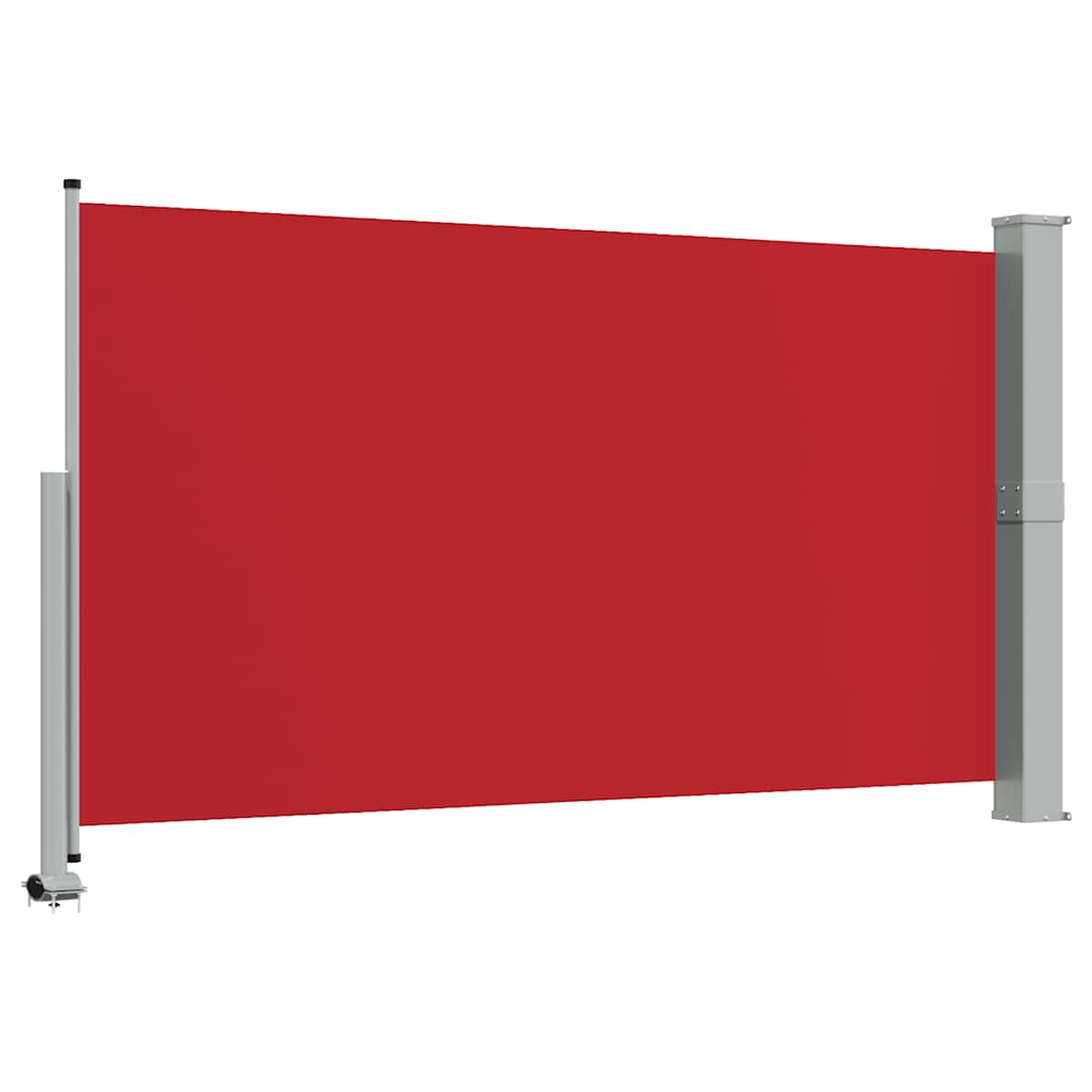 Tuinscherm uittrekbaar 140x300 cm rood is nu te koop bij PeponiXL, paradijselijk wonen!