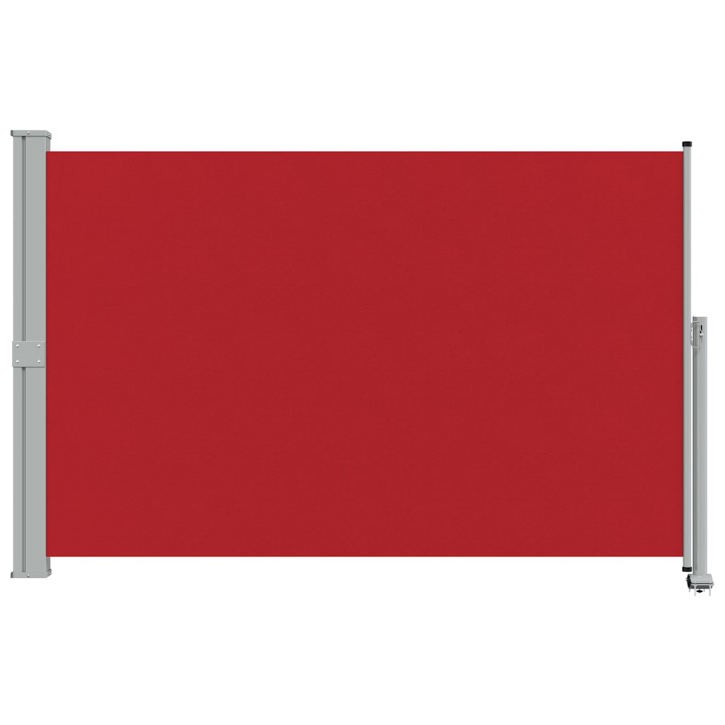 Tuinscherm uittrekbaar 160x300 cm rood is nu te koop bij PeponiXL, paradijselijk wonen!