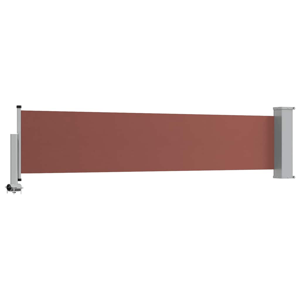 Tuinscherm uittrekbaar 60x300 cm bruin is nu te koop bij PeponiXL, paradijselijk wonen!