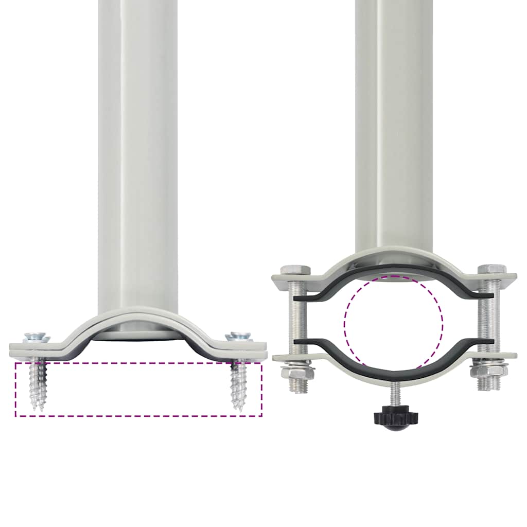 Tuinscherm uittrekbaar 80x300 cm crèmekleurig is nu te koop bij PeponiXL, paradijselijk wonen!