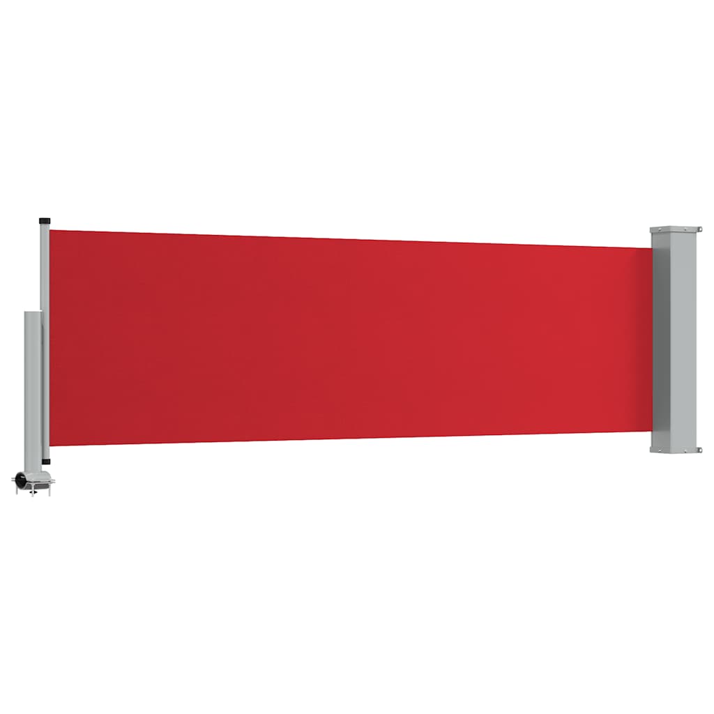 Tuinscherm uittrekbaar 80x300 cm rood is nu te koop bij PeponiXL, paradijselijk wonen!
