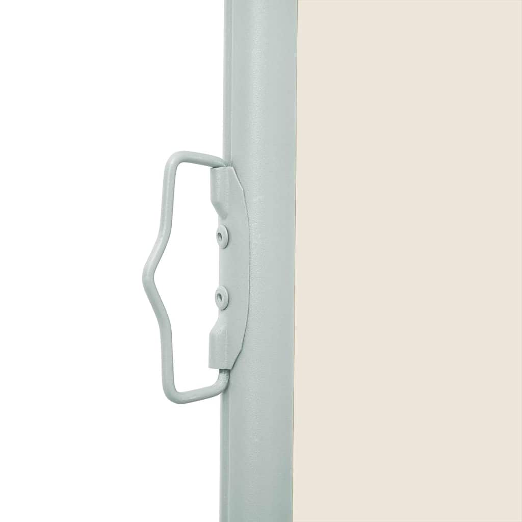 Tuinscherm uittrekbaar 100x500 cm crème is nu te koop bij PeponiXL, paradijselijk wonen!