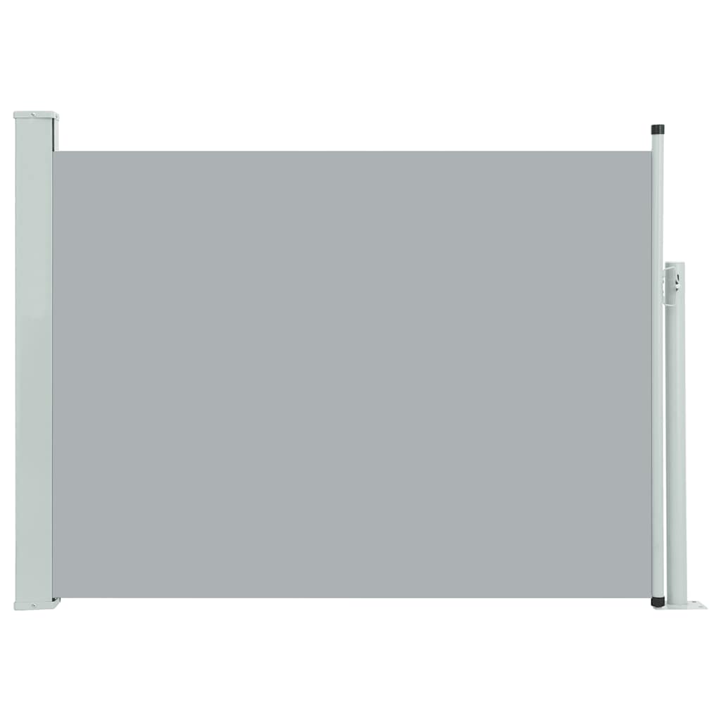 Tuinscherm uittrekbaar 120x500 cm grijs is nu te koop bij PeponiXL, paradijselijk wonen!