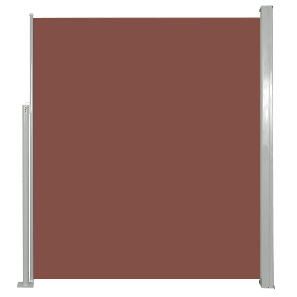 Tuinscherm uittrekbaar 120x500 cm bruin is nu te koop bij PeponiXL, paradijselijk wonen!