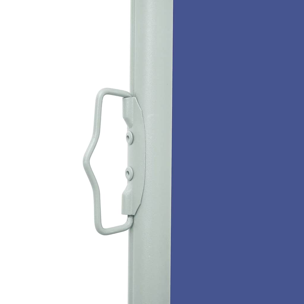 Tuinscherm uittrekbaar 140x500 cm blauw is nu te koop bij PeponiXL, paradijselijk wonen!