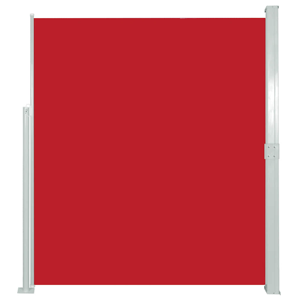 Tuinscherm uittrekbaar 140x500 cm rood is nu te koop bij PeponiXL, paradijselijk wonen!