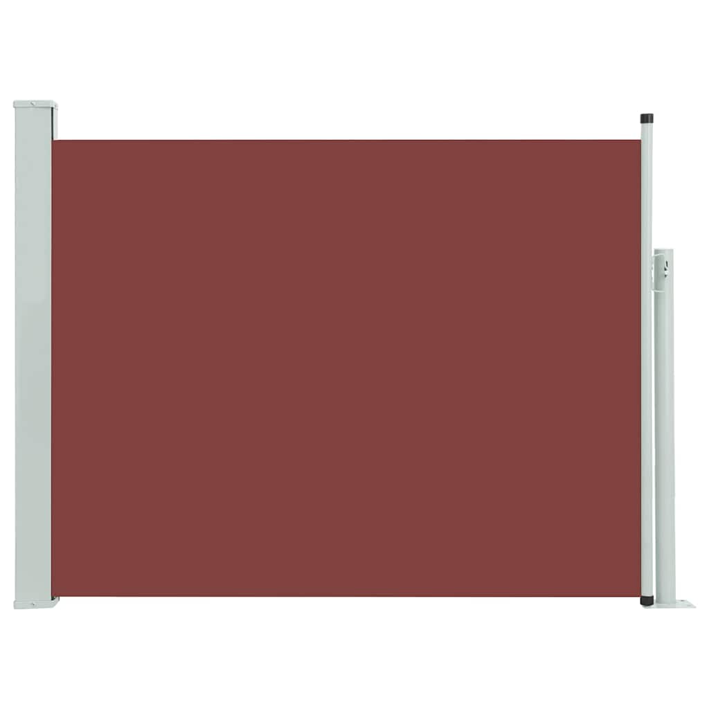 Tuinscherm uittrekbaar 140x500 cm bruin is nu te koop bij PeponiXL, paradijselijk wonen!