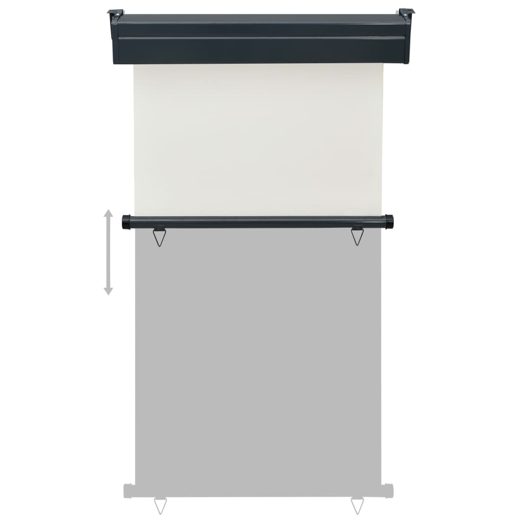 Balkonscherm 105x250 cm crèmekleurig is nu te koop bij PeponiXL, paradijselijk wonen!