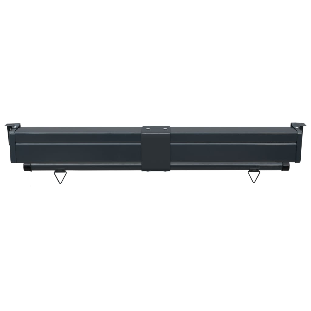 Balkonscherm 125x250 cm zwart is nu te koop bij PeponiXL, paradijselijk wonen!