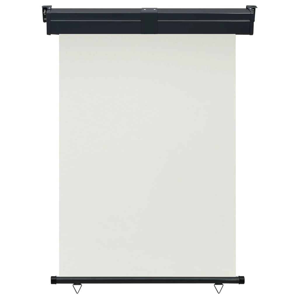 Balkonscherm 125x250 cm crèmekleurig is nu te koop bij PeponiXL, paradijselijk wonen!