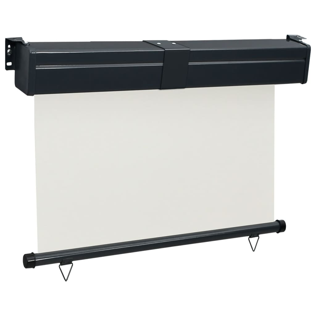 Balkonscherm 125x250 cm crèmekleurig is nu te koop bij PeponiXL, paradijselijk wonen!