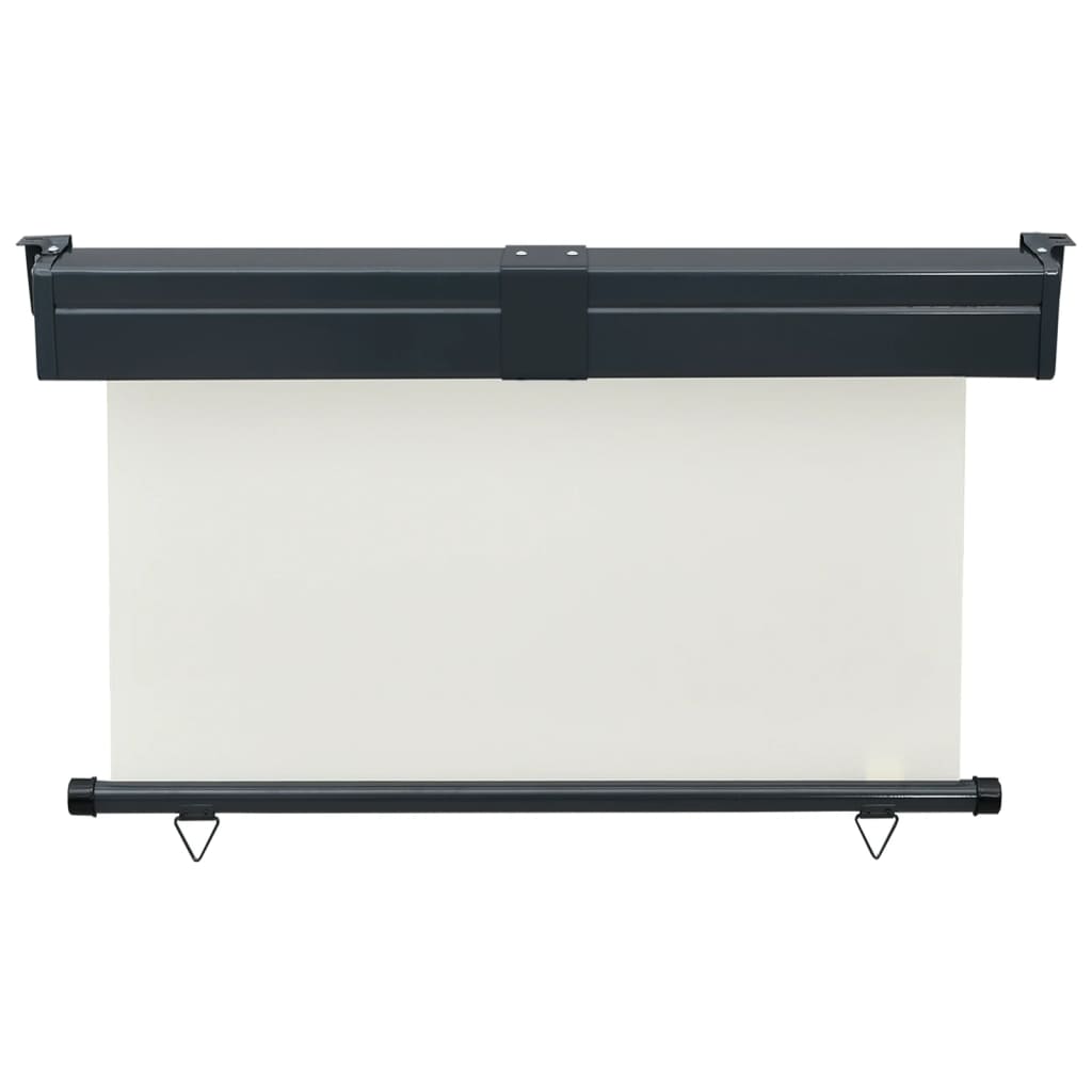 Balkonscherm 125x250 cm crèmekleurig is nu te koop bij PeponiXL, paradijselijk wonen!