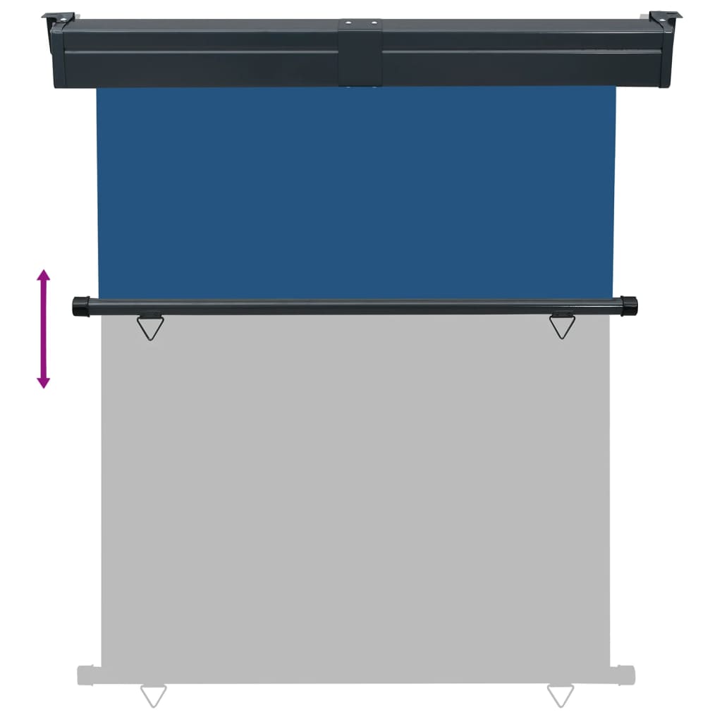 Balkonscherm 145x250 cm blauw is nu te koop bij PeponiXL, paradijselijk wonen!