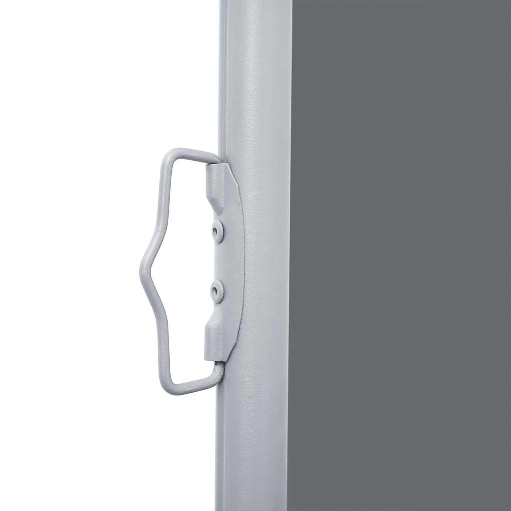 Tuinscherm uittrekbaar dubbel 170x600 cm antraciet is nu te koop bij PeponiXL, paradijselijk wonen!