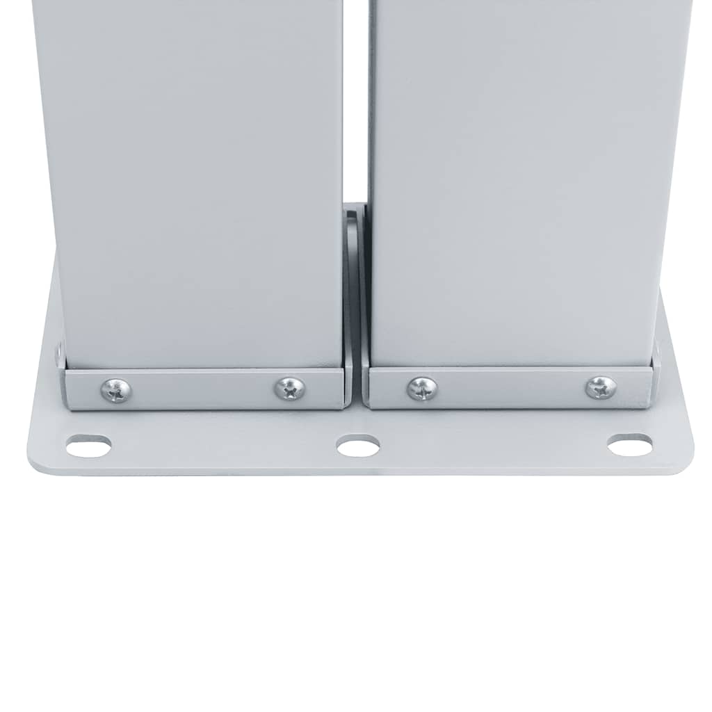 Tuinscherm uittrekbaar dubbel 170x600 cm antraciet is nu te koop bij PeponiXL, paradijselijk wonen!