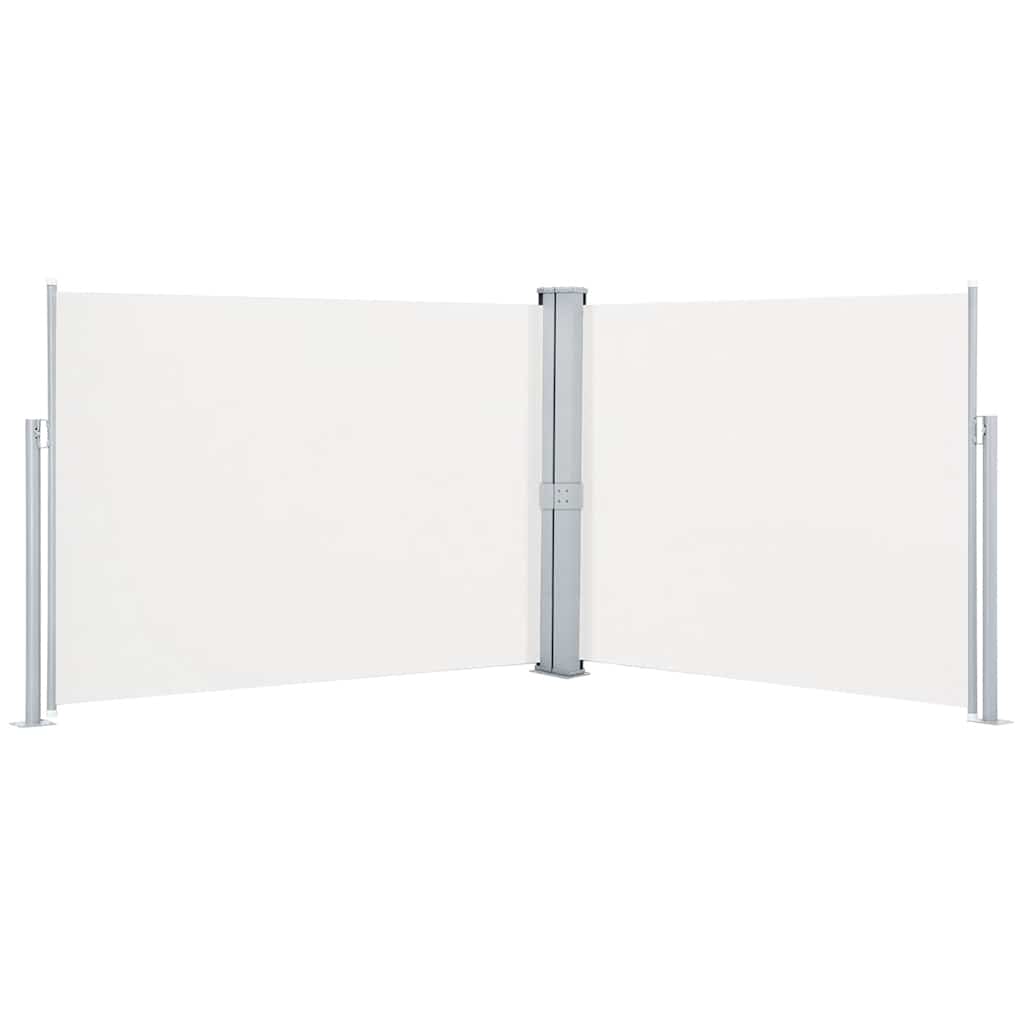 Windscherm uittrekbaar 170x1000 cm crème is nu te koop bij PeponiXL, paradijselijk wonen!