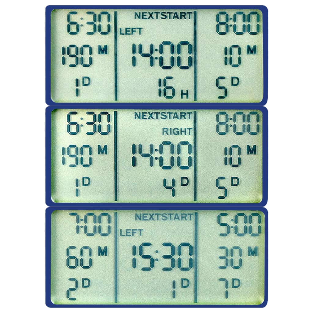 Watertimer met dubbele uitgang automatisch digitaal is nu te koop bij PeponiXL, paradijselijk wonen!