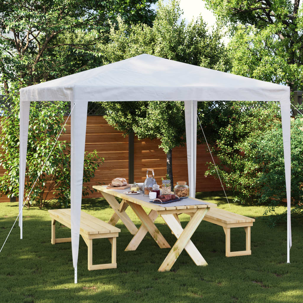 Partytent 2,5x2,5 m wit is nu te koop bij PeponiXL, paradijselijk wonen!