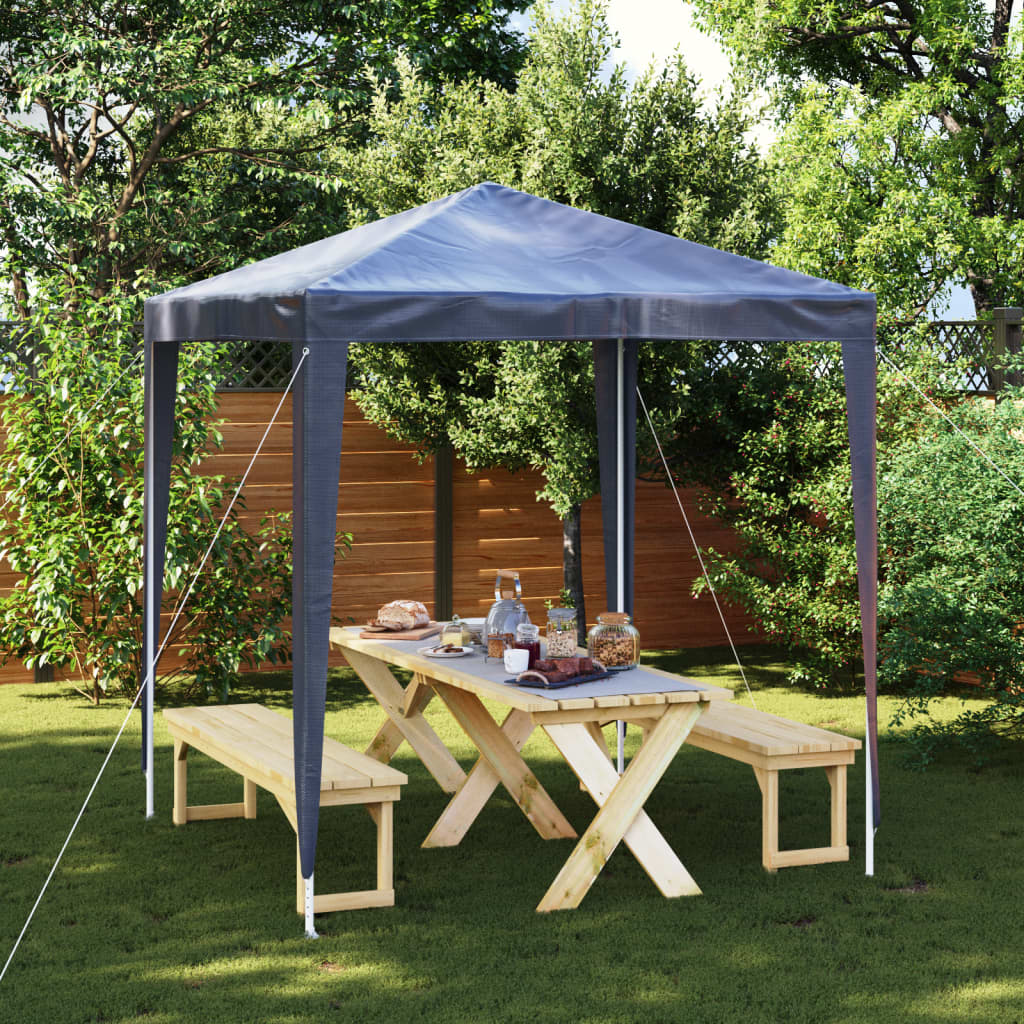 Partytent 2x2 m blauw is nu te koop bij PeponiXL, paradijselijk wonen!