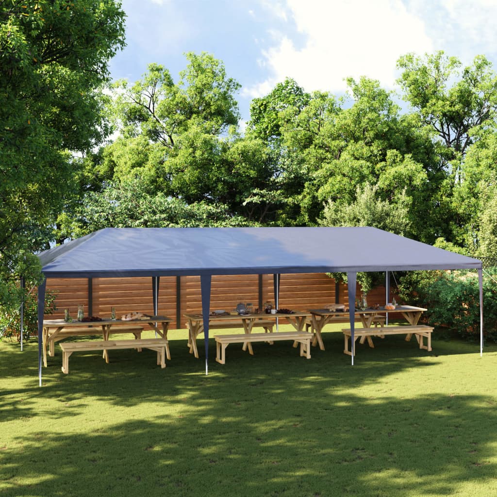 Partytent 4x9 m blauw is nu te koop bij PeponiXL, paradijselijk wonen!