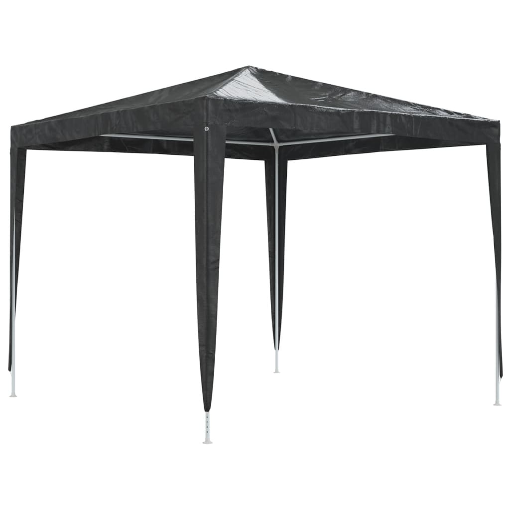 Partytent professioneel 90 g/m² 2,5x2,5 m antraciet is nu te koop bij PeponiXL, paradijselijk wonen!
