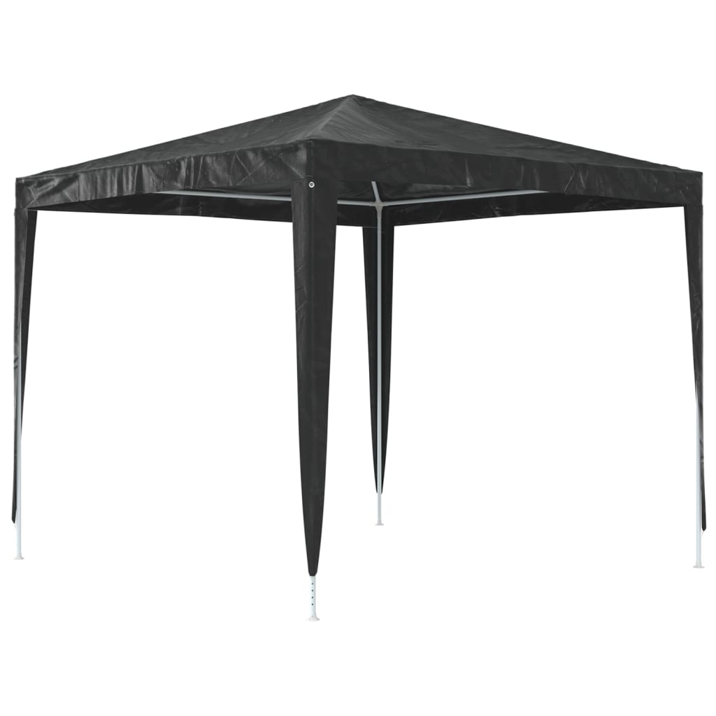Partytent professioneel 90 g/m² 2,5x2,5 m antraciet is nu te koop bij PeponiXL, paradijselijk wonen!