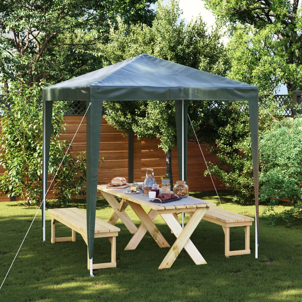 Partytent professioneel 2x2 m groen is nu te koop bij PeponiXL, paradijselijk wonen!