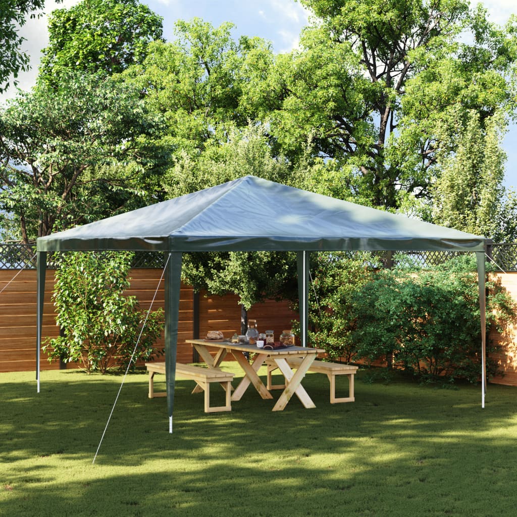 Partytent professioneel 90 g/m² 4x4 m groen is nu te koop bij PeponiXL, paradijselijk wonen!