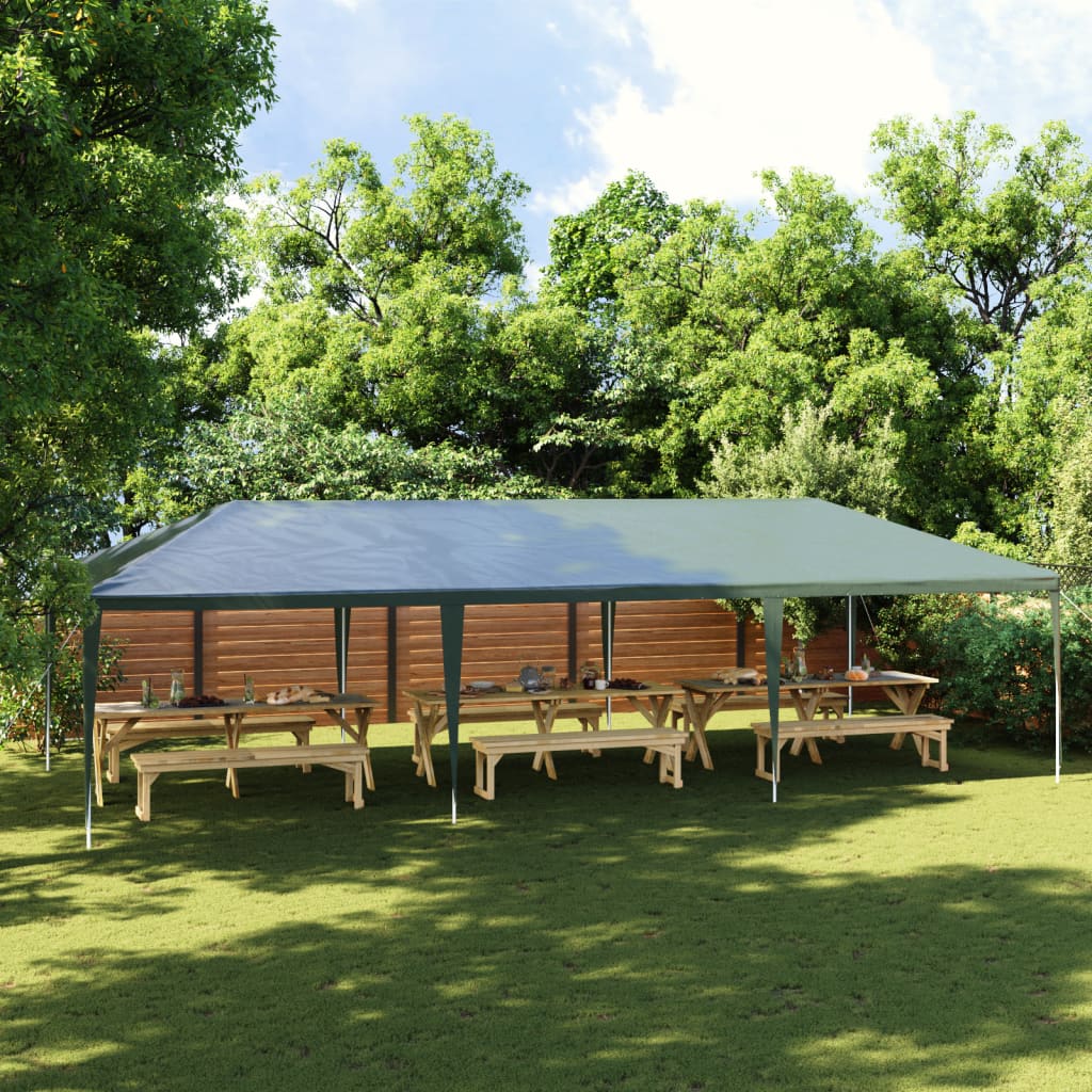 Partytent professioneel 90 g/m² 4x9 m groen is nu te koop bij PeponiXL, paradijselijk wonen!