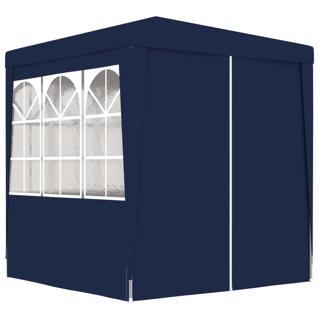 Partytent met zijwanden professioneel 90 g/m² 2x2 m blauw is nu te koop bij PeponiXL, paradijselijk wonen!