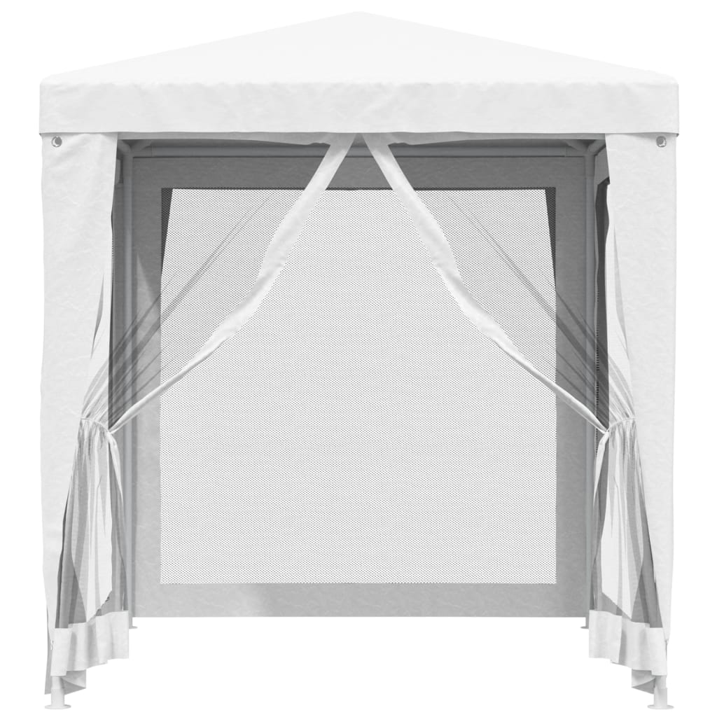 Partytent met 4 mesh zijwanden 2x2 m wit is nu te koop bij PeponiXL, paradijselijk wonen!