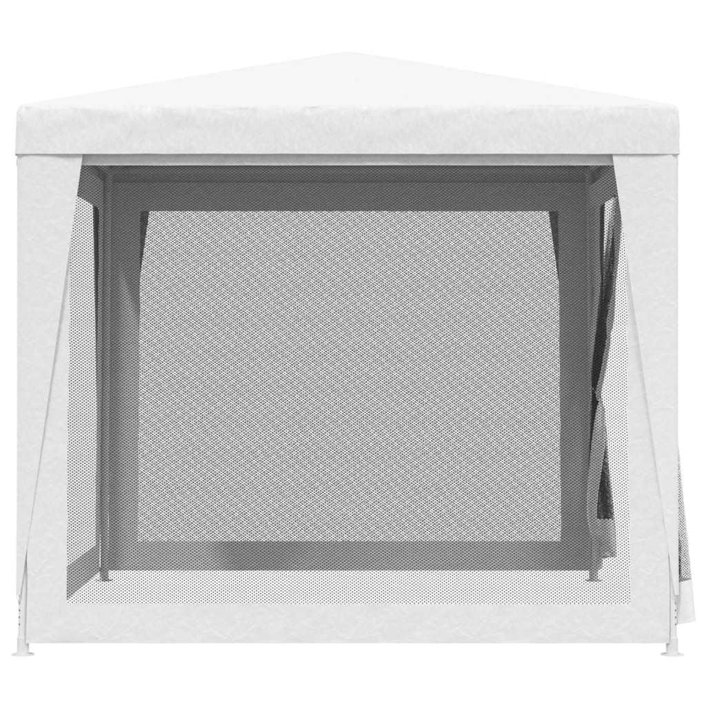 Partytent met 4 mesh zijwanden 2,5x2,5 m wit is nu te koop bij PeponiXL, paradijselijk wonen!