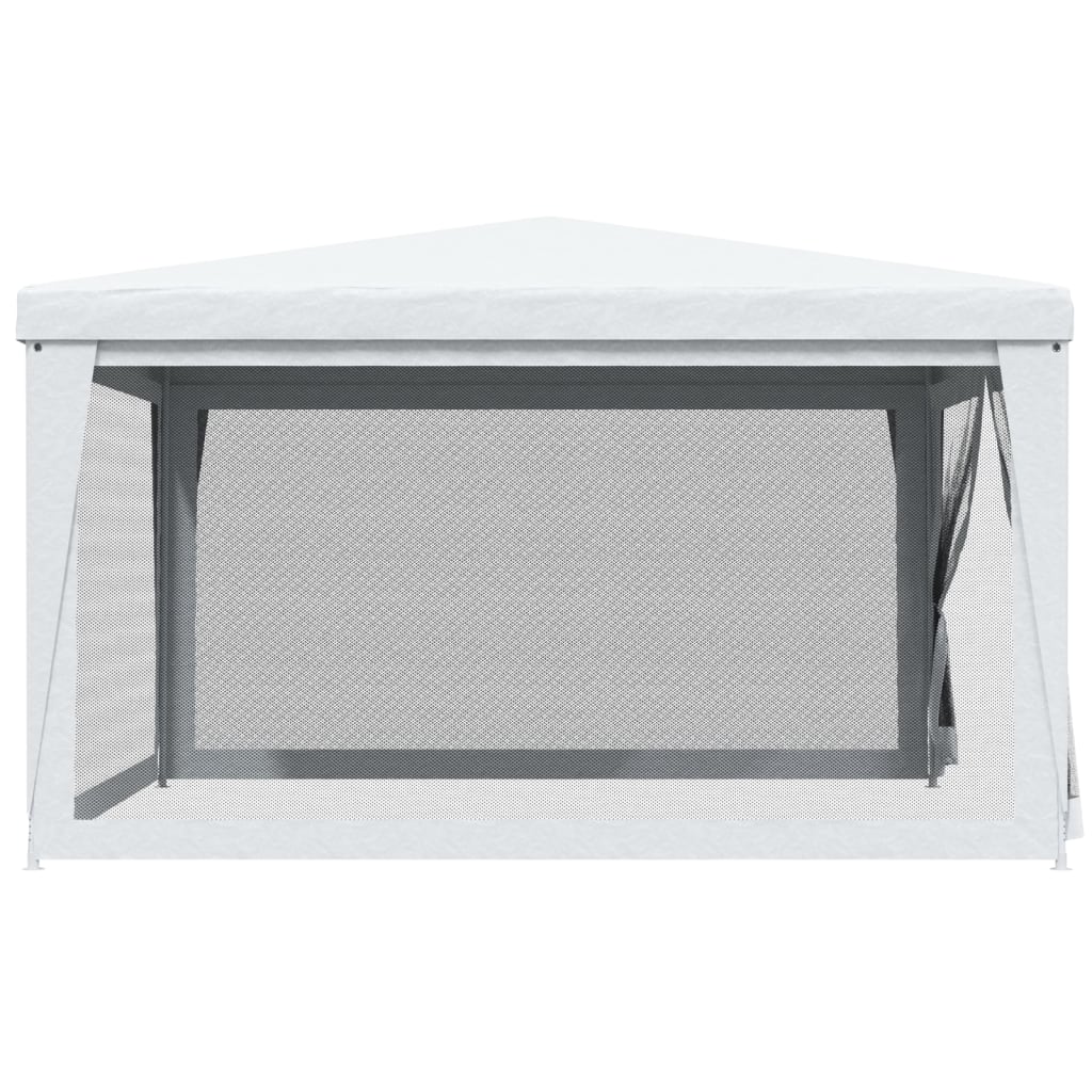 Partytent met 4 mesh zijwanden 4x4 m wit is nu te koop bij PeponiXL, paradijselijk wonen!