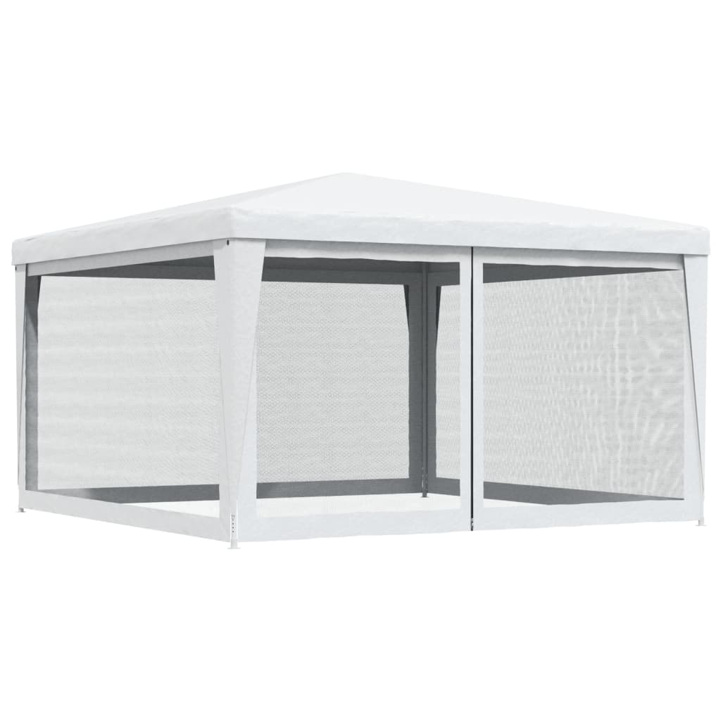 Partytent met 4 mesh zijwanden 4x4 m wit is nu te koop bij PeponiXL, paradijselijk wonen!