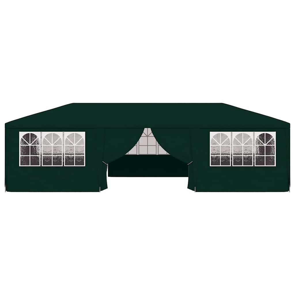 Partytent met zijwanden professioneel 90 g/m² 4x9 m groen is nu te koop bij PeponiXL, paradijselijk wonen!