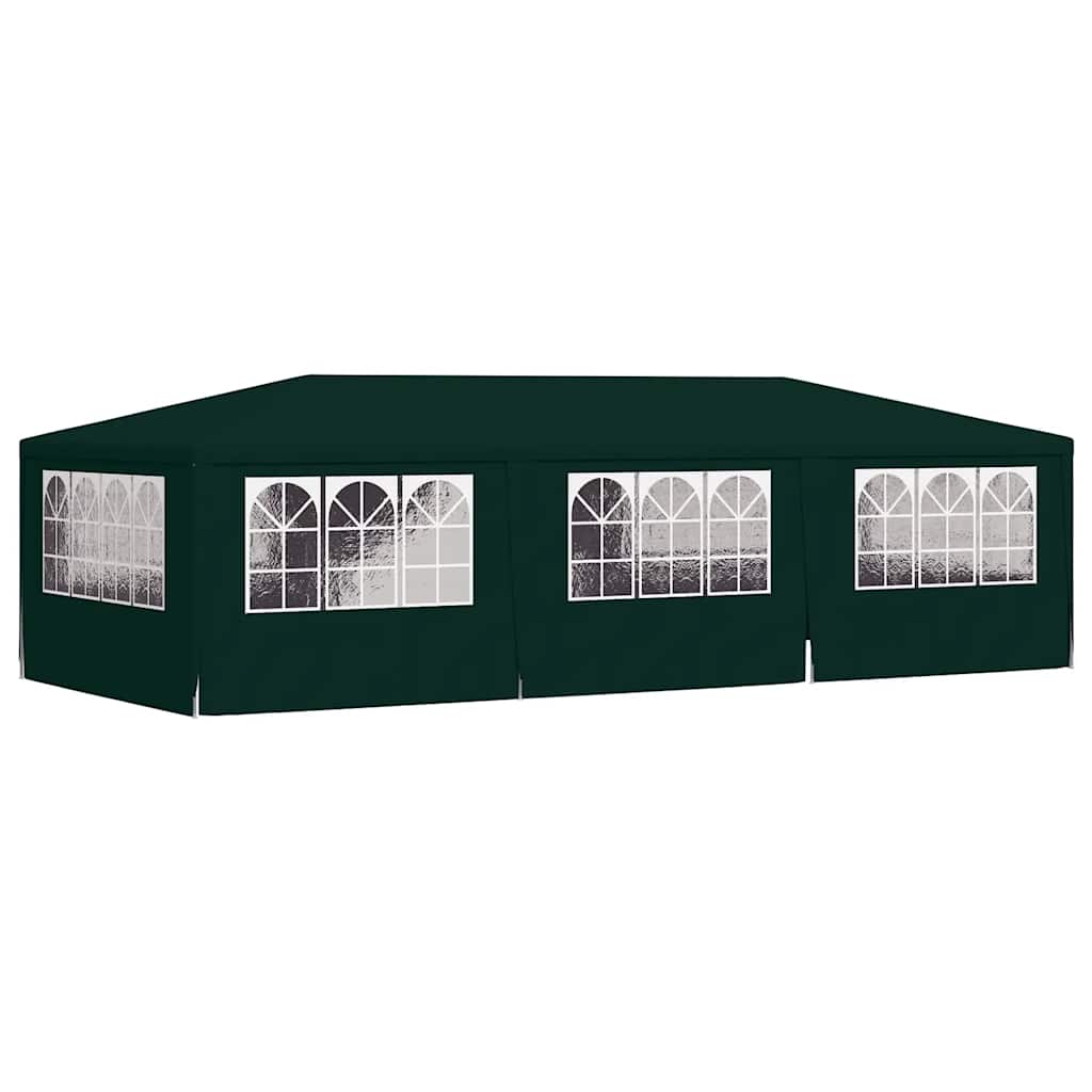 Partytent met zijwanden professioneel 90 g/m² 4x9 m groen is nu te koop bij PeponiXL, paradijselijk wonen!