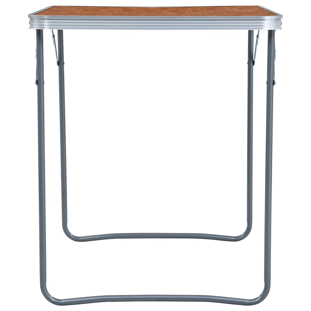 Campingtafel inklapbaar met metalen frame 80x60 cm is nu te koop bij PeponiXL, paradijselijk wonen!