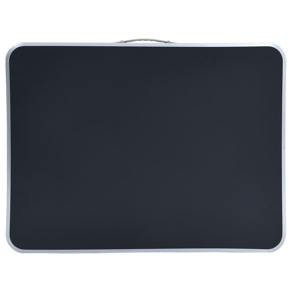 Campingtafel inklapbaar met metalen frame 80x60 cm grijs is nu te koop bij PeponiXL, paradijselijk wonen!