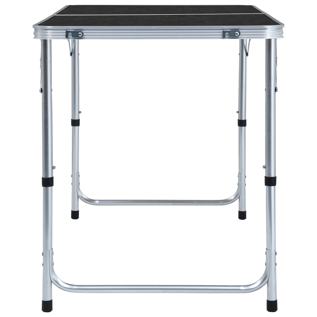 Campingtafel inklapbaar 120x60 cm aluminium grijs is nu te koop bij PeponiXL, paradijselijk wonen!