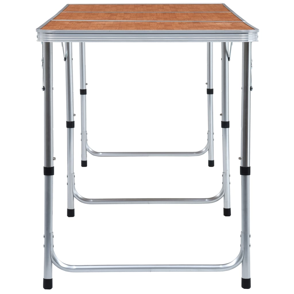Campingtafel inklapbaar 180x60 cm aluminium is nu te koop bij PeponiXL, paradijselijk wonen!