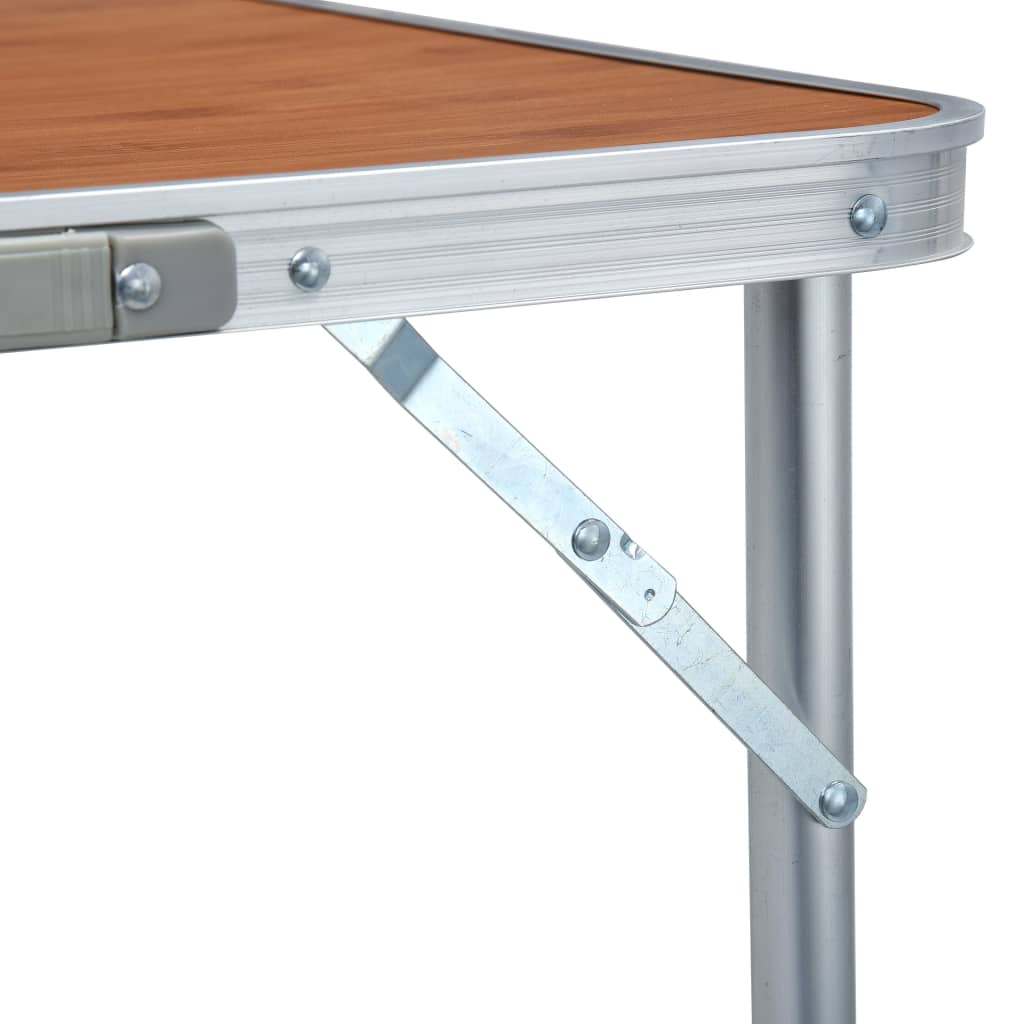 Campingtafel inklapbaar 180x60 cm aluminium is nu te koop bij PeponiXL, paradijselijk wonen!